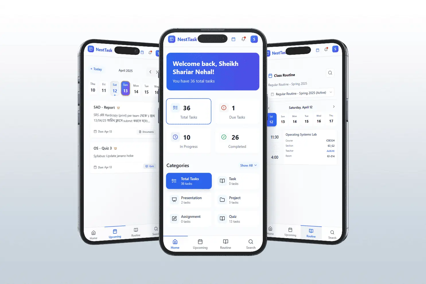 NestTask - Task Management project